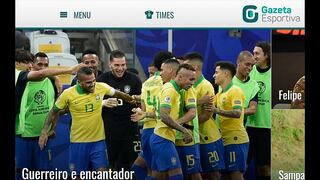 Perú vs. Brasil: así informaron los medios internacionales tras goleada a la 'Blanquirroja' 