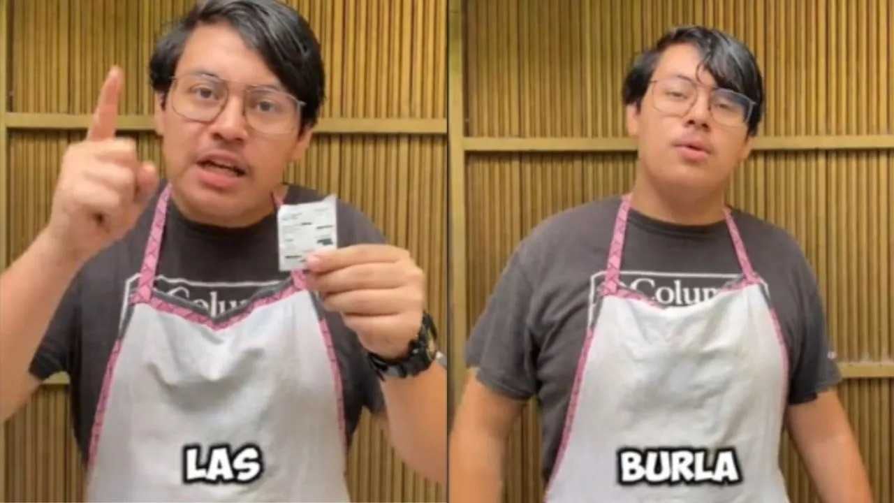 Este mesero busca dar lecciones de "dignidad".