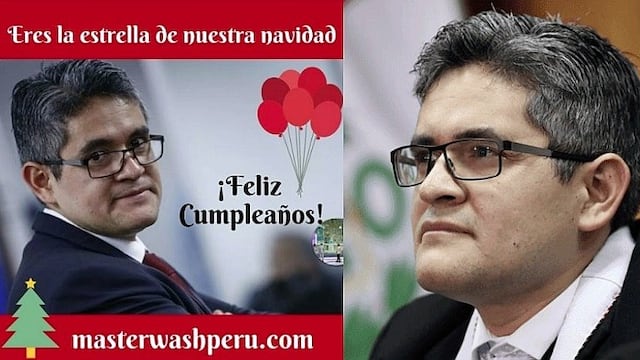Los emotivos mensajes que le dejaron al fiscal José Domingo Pérez por su cumpleaños 