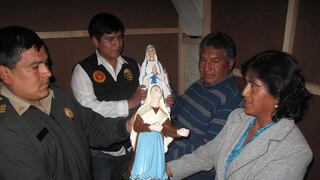 Huancayo: se roban Virgen y la venden a 10 soles 
