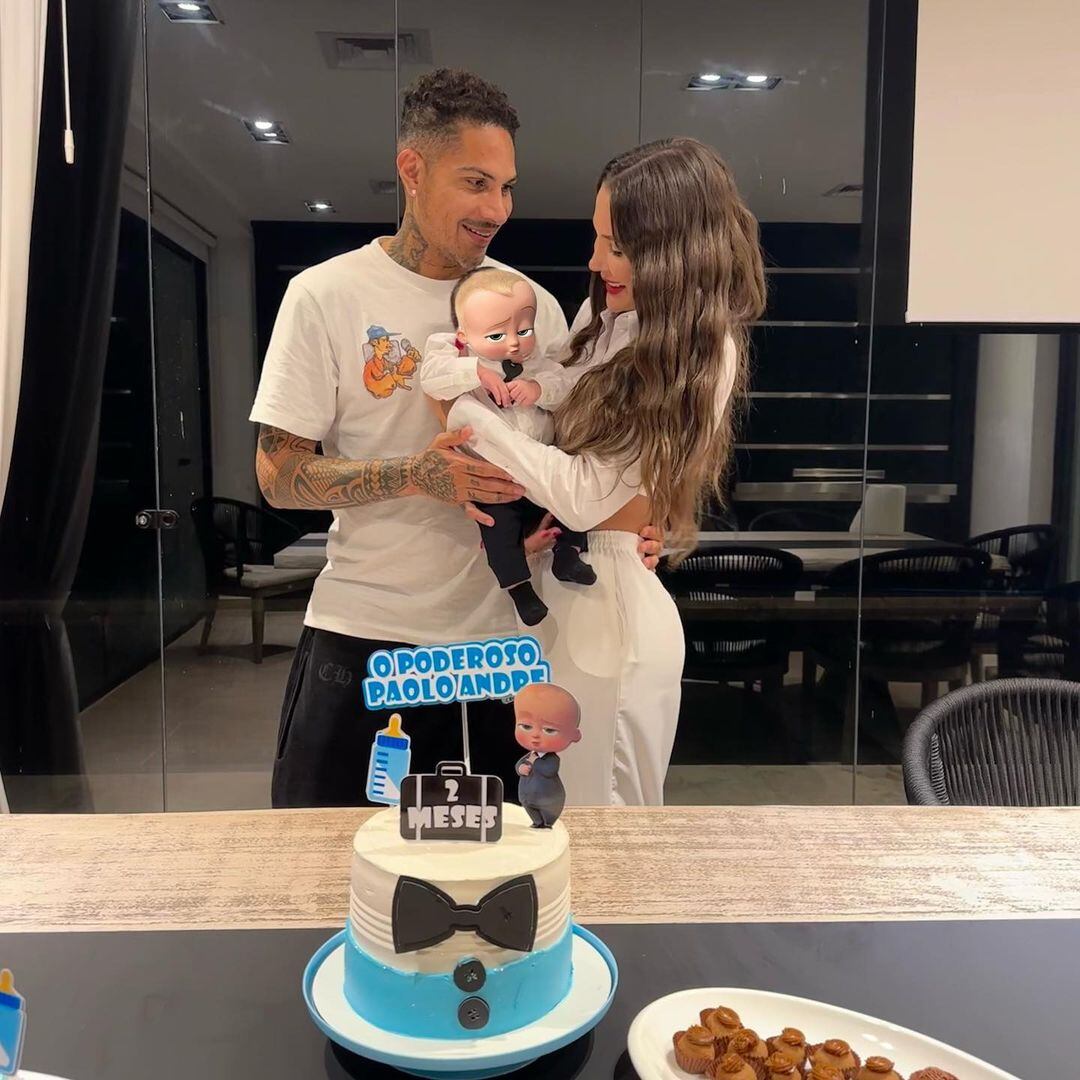 Así celebraron Paolo y Ana Paula los dos meses de su bebé. Foto: (Instagram/@anapaulaconsorte_)