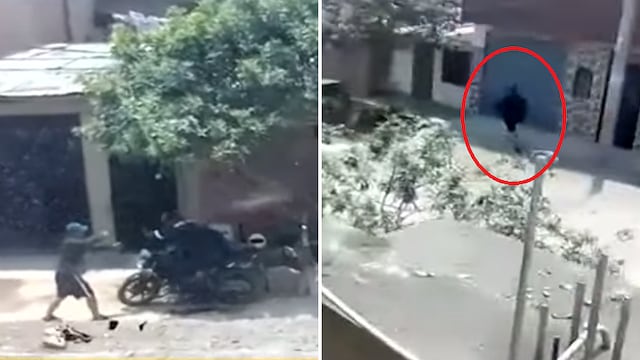 Graban a ratero disparando a motociclista porque este se resistió a asalto (VIDEO)