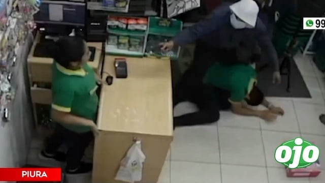 Delincuentes asaltan conocida librería y se llevan 35 mil soles de ganancias en Piura (VIDEO)