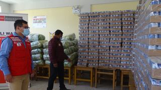 Siete provincias de Apurímac recibirán más de 1600 toneladas de alimentos de Qali Warma