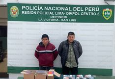 En operativo capturan a dos con 950 chips cuyas líneas fueron abiertas con datos robados