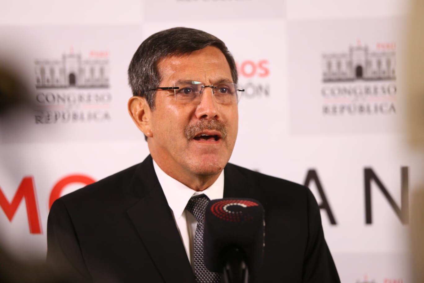 Ministro de Defensa, Jorge Chavez Cresta. Foto: Ministerio de Defensa.