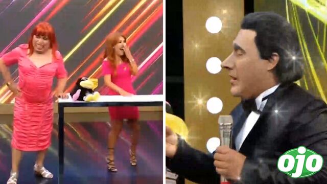 Magaly Medina y su reacción al ver la imitación de Alfredo Zambrano en “JB en ATV” | VIDEO