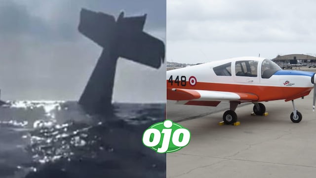 Trujillo: MTC informa accidente de avioneta de instrucción que cayó al mar de Huanchaco