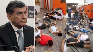 Carlos Morán sobre extranjeros detenidos: Serán procesados por la justicia peruana y algunos serán expulsados