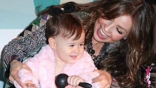 Thalía publica divertida foto junto a su primera hija Sabrina, quien  cumplirá 12 años 