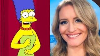 Marge Simpson “responde” al equipo de Donald Trump por compararla con Kamala Harris