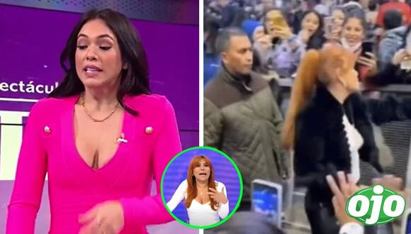 Ojo - Fanáticos de Magaly Medina destruyen a Jazmín Pinedo
