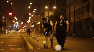 Cercado de Lima: inician diligencias en zonas de manifestaciones donde fallecieron Inti Sotelo y Jack Pintado