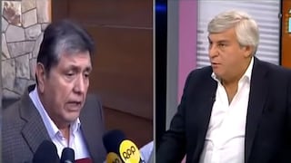 Fernando Olivera sobre Alan García: Él no fue corrompido en el poder. Llegó corrupto" (VIDEO)