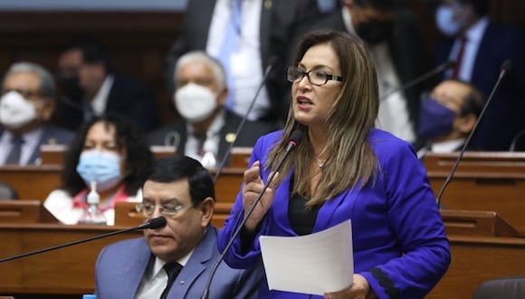 Magaly Ruiz, congresista de APP, es acusada de recortar sueldo a trabajadores. (Foto: Congreso)