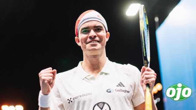 Diego Elías ganó el Mundial de Squash 2024: Peruano es el primer sudamericano en lograrlo 
