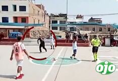 Asesinato de un joven es transmitido EN VIVO durante partido de fútbol en SJL (VIDEO)