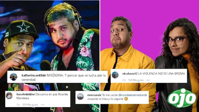 Ricardo Mendoza y Jorge Luna restringen los comentarios en Instagram ante polémica broma de agresión sexual