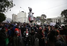 Transportistas marcharon para exigir al gobierno alto a las extorsiones