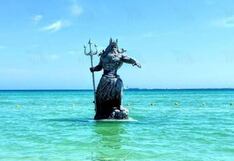 “Condenan” a estatua por atraer a huracán y hasta convocan a gente para tumbarla