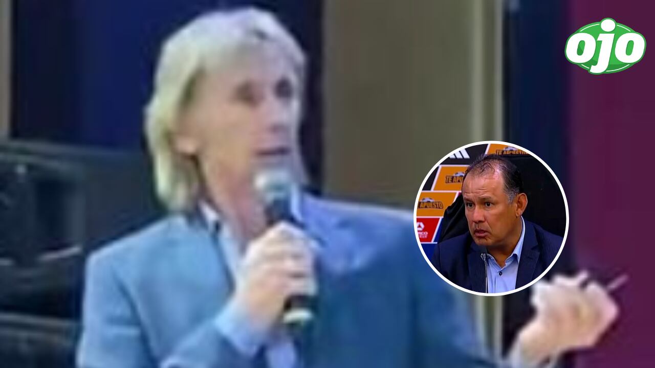 Ricardo Gareca sale en defensa de la Liga 1 y elogia al futbolista peruano.