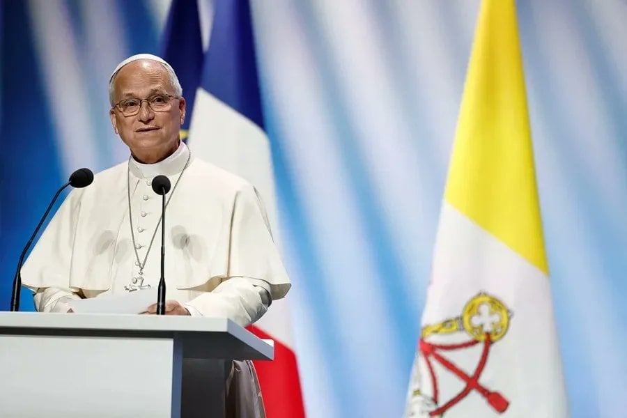 El papa León XIV salió en defensa de la vida y reclamó respeto al derecho internacional para lograr la paz.