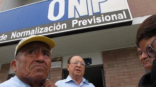 ONP en contra de nuevo bono de reconocimiento para afiliados que se trasladen a las AFP
