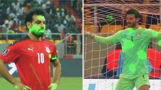 Hinchas de Senegal incomodaron a Egipto con láseres durante todo el partido | VIDEO