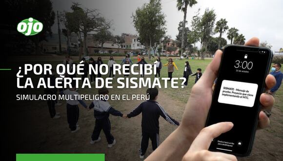 Simulacro: ¿Mi celular recibirá la alerta de SISMATE?