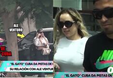 ¿Reconciliación? Ale Venturo fue captada en el ‘depa’ de soltero del ‘Gato’ Cuba: “Solo quiero paz para mi bebé”