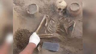 Arqueólogos causan furor en redes con hallazgo en una tumba de la Atlántida rusa