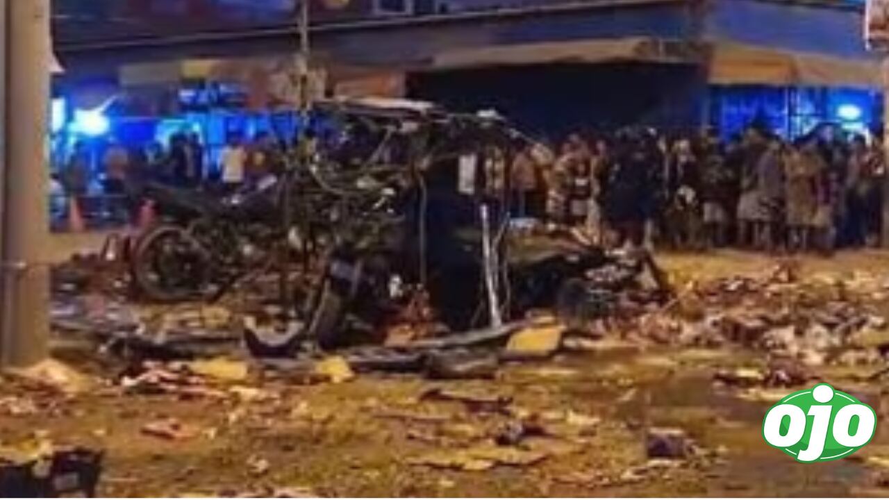Pirotécnicos explotaron en un mercado en San Martín de Porres