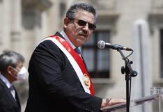 Manuel Merino es protegido por 10 policías por ser expresidente