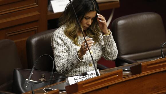 La tercera vicepresidenta del Congreso, Rosselli Amuruz. (Foto: Violeta Ayasta/ @photo.gec)