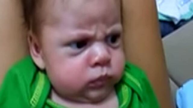 ​YouTube: El bebé que no sonríe por nada del mundo es un éxito