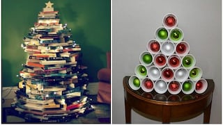 Navidad 2016: crea tu propio árbol con material reciclado y que fluya tu creatividad