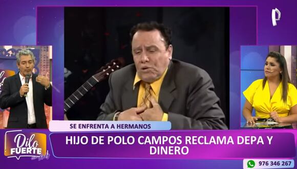 El hijo mayor de Augusto Polo Campos acusa a sus hermanos y muestra un video revelador de su padre.