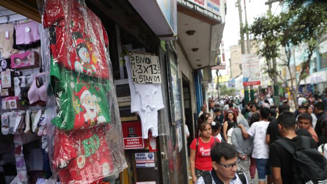 Gamarra le tiene fe a la Navidad: Comerciantes esperan mejorar ventas por fiestas