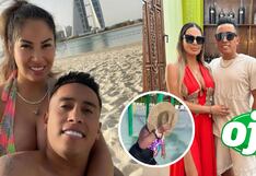 Christian Cueva: Esposa del futbolista lleva a la nana de sus hijos a viaje familiar en Punta Cana