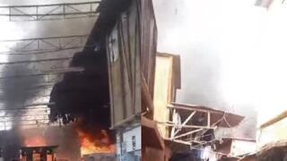 Incendio en La Victoria destruye viviendas y provoca muerte de varias mascotas