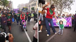 Lady Guillén participa en marcha “Juntas contra todas las violencias” con su bebé | FOTOS