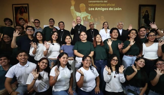 Lanzan convocatoria para buscar voluntarios para la visita del Papa León XIV en Perú