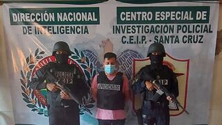 Detienen a narco peruano buscado por la Interpol en Bolivia