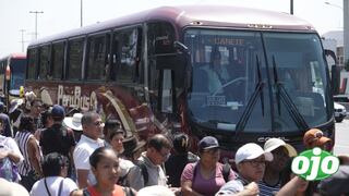 Puente Atocongo: pasajeros atrapados y tarifas de pasajes en las nubes por feriado largo