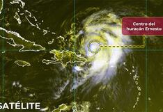 Huracán Ernesto golpea al Caribe y se vienen marejadas en la costa este de Estados Unidos