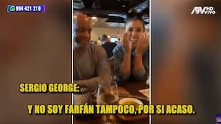 La reacción de Yahaira Plasencia cuando Sergio George mencionó a Jefferson Farfán en plena transmisión en VIVO