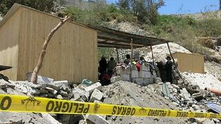 Arequipa: desaparecen ocho mineros tras caída de huaico en Bella Unión