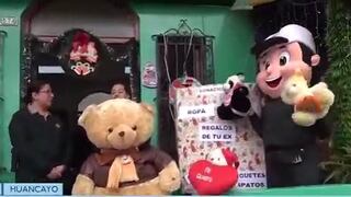 PNP realiza campaña "Dona los regalos de tu ex" por Navidad en Huancayo (VIDEO)
