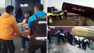 Ica: bus interprovincial choca con auto y deja 30 heridos en Pisco (FOTOS)