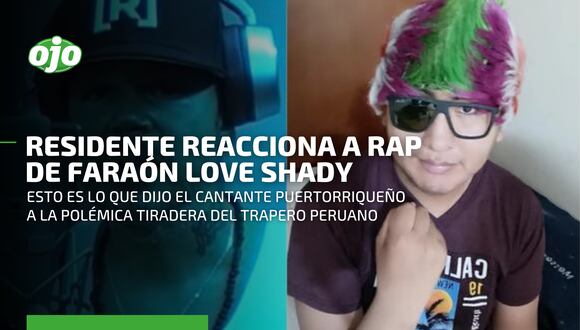 Faraon Love Shady le dedica rap a Residente y este le responde